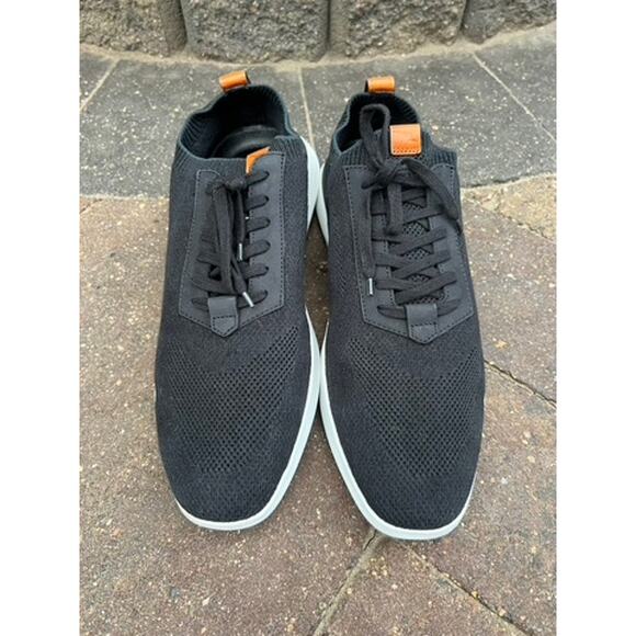 Men's Wolf & Shepherd SupremeKnit trainer black shoes size 12M - Picture 3 of 7